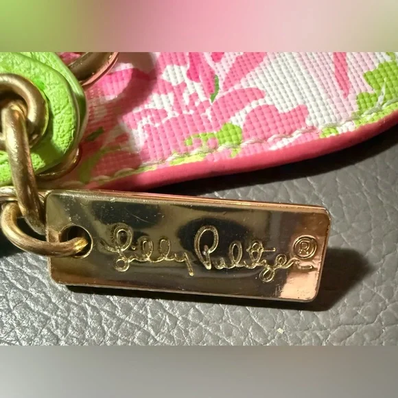 Lilly Pulitzer Lemon Handbag Charm/Key Chain.  Koala Me Maybe Pattern. NWOT. - Picture 5 of 6
